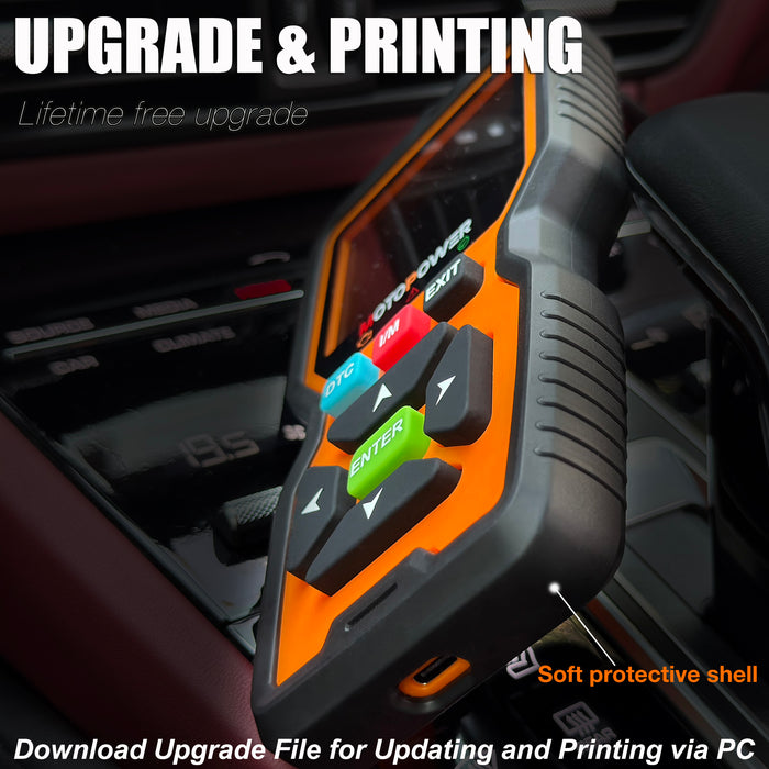 MOTOPOWER MP69039 Car OBD2 Scanner Code Reader Engine Fault Code Reader Scanner CAN Diagnostic Scan Tool Advanced Edition