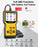 MOTOPOWER MP69033 Pro OBD2 Scanner Code Reader Check Engine Fault Light Diagnostic Scan Tool with Battery Tester, Yellow
