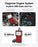 MOTOPOWER MP69033 Pro OBD2 Scanner Code Reader Check Engine Fault Light Diagnostic Scan Tool with Battery Tester, Red