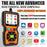 MOTOPOWER MP69039 Auto-OBD2-Scanner, Codeleser, Motorfehlercodeleser, Scanner, CAN-Diagnose-Scan-Tool, Advanced Edition 