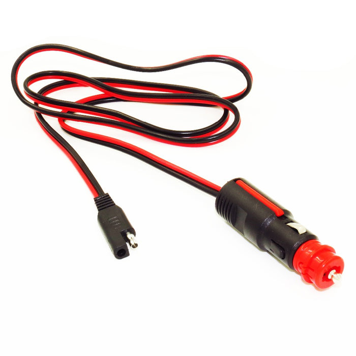 MP69014A  Dual Size Cigarette Lighter Plug to SAE Cable