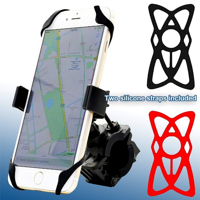 MP0616A Universal Motorcycle Phone Mount -BLACK