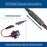 MOTOPOWER MP0609A 3,1 Ampere Motorrad-USB-Ladegerät-Kit SAE-zu-USB-Adapter 