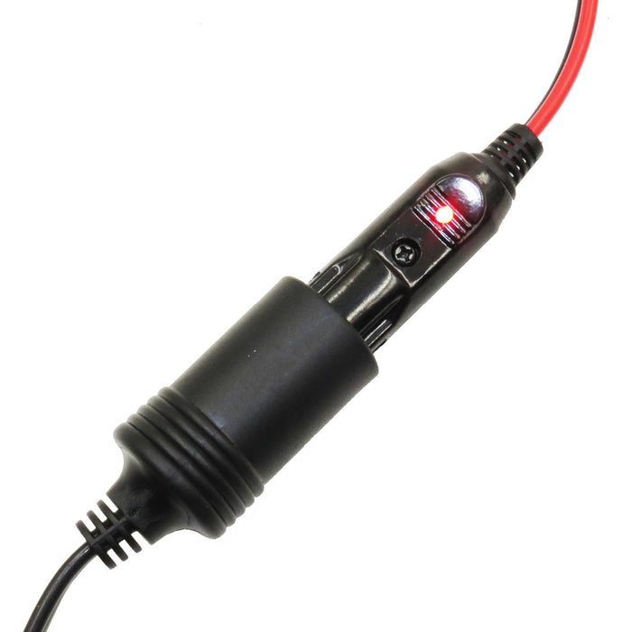 MP69000A Male to Male Cigarette Lighter Plug Cable-12FT