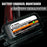 MOTOPOWER MP00205C 12V 800mA Automatisches Batterieladegerät, Batterieerhaltungsgerät, Erhaltungsladegerät und Batteriedesulfator 